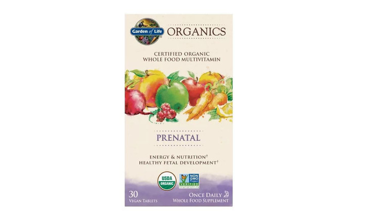 Garden of Life My Kind Organics Prenatal, 30 Tablets