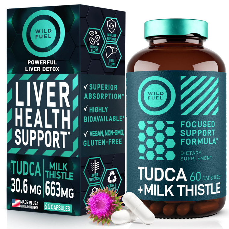 WILD FUEL Histamine Block with Tudca - 90 Capsules