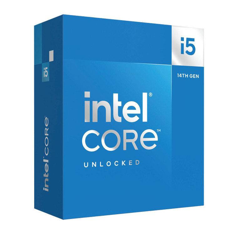 Intel® Core i5-14600K Desktop Processor 14 Cores (6 P-Cores + 8 E-Cores) up to 5.3 GHz