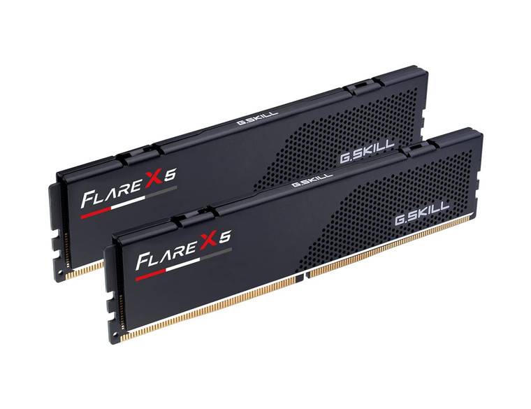 G.SKILL Flare X5 Series DDR5 RAM (AMD Expo & Intel XMP 3.0) 32GB (2x16GB) 6000MT/s CL36-36-36-96 1.35V Desktop Computer Memory U-DIMM - Matte Black (