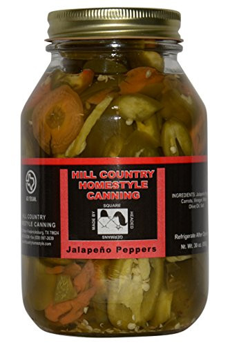 Texas Hill Country Pickled Jalapeno Peppers 32oz