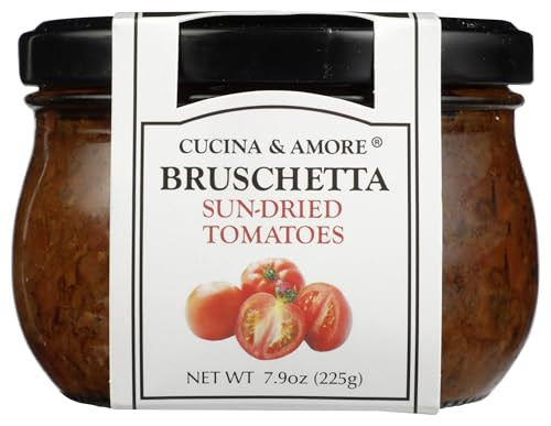 CUCINA & AMORE Sun Dried Tomato Bruschetta, 7.9 OZ
