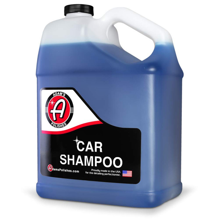 Adam's Polishes Car Wash Shampoo (Gallon) - pH Best Car Wash Soap For Snow Foam Cannon or Gun For Pressure Washer & 5 Gallon Bucket, Powerful Safe Sp