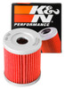 K&N Oil Filter for Suzuki / Arctic Cat / Kawasaki / Yamaha 1.75in OD x 2.125in H  (KN-132)
