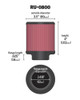 K&N RU-0800 Universal Air Filter