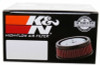 K&N Replacement Air Filter 5.5in Top OD x 6in Base OD x 2.313in H for Harley Davidson (HD-0818)