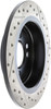 StopTech 127.34094R Sport Cross-Drilled And Slotted Disc Brake Rotor Fits Cooper