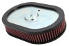 K&N Replacement Air Filter for 10-12 Harley Davidson FLHXSE/FLSTSE / 11-12 FLHTCUSE / 11 FLTRUSE (HD-0910)