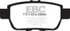 EBC Brakes DP21754 Greenstuff 2000 Series Sport Brake Pads Fits 09-14 TL