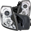 Anzo USA 121416 Projector Headlight Set w/Halo Fits 03-07 CTS