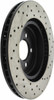 StopTech Drilled Sport Brake Rotors (Part# 128.63061R)
