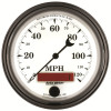 AutoMeter 1287 Old Tyme White II In-Dash Electric Speedometer