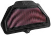K&N Replacement Air Filter for 2016 Kawasaki ZX1000 Ninja ZX-10R (KA-1016)