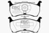 EBC Brakes DP41504R Yellowstuff Street And Track Brake Pads Fits 89-94 Virage