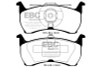EBC Brakes DP41504R Yellowstuff Street And Track Brake Pads Fits 89-94 Virage