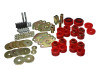 Energy Suspension 2.4114R Body Mount Set Fits 18-20 Wrangler (JL)