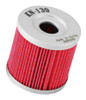 K&N Oil Filter for Suzuki / Kawasaki / Arctic 1.75in OD x 1.719in H (KN-139)