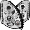 Anzo USA 121364 Projector Headlight Set w/Halo Fits 03-05 G35