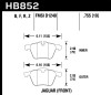 Hawk Performance HB852B.755 HPS 5.0 Disc Brake Pad