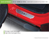 DV8 Offroad D-JL-180014-STR4 Door Sill Plates Fits 18-22 Wrangler (JL)