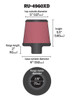 K&N Engineering (Air Filters - Universal Fit) KN Universal Air Filter - Part# RU-4960XD