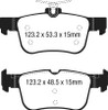 EBC UD1833 Ultimax2 Brake Pad Sets- UD1833
