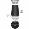 K&N Engineering (Air Filters - Universal Fit) KN Universal Air Filter - Part# RU-3107HBK