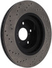 StopTech 128.47021L Sport Cross-Drilled Disc Brake Rotor