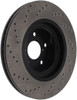 StopTech 128.47021L Sport Cross-Drilled Disc Brake Rotor