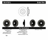 StopTech 128.47021L Sport Cross-Drilled Disc Brake Rotor