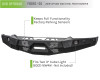 DV8 Offroad FBDR1-05 Front Bumper Fits 19-21 1500
