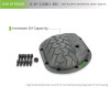DV8 Offroad D-JP-110001-D44 Differential Cover Fits Wrangler (JK) Wrangler (JL)