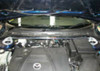 Whiteline KSB633 Adjustable Strut Tower Brace for 04-09 Mazda 3 BK Front