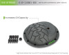 DV8 Offroad D-JP-110001-D35 Differential Cover Fits Wrangler (JK) Wrangler (JL)