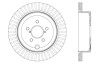 StopTech 127.47031L Sport Cross-Drilled And Slotted Disc Brake Rotor