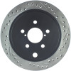StopTech 127.47031L Sport Cross-Drilled And Slotted Disc Brake Rotor