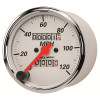 AutoMeter 1396 Arctic White Mechanical Speedometer