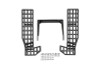 DV8 Offroad CCT3-01 Center Console Molle Panels Fits 10-23 4Runner