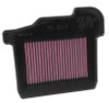 K&N Replacement Unique Panel Air Filter for 2014 Yamaha FZ-09/MT09 847 (YA-8514)