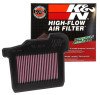 K&N Replacement Unique Panel Air Filter for 2014 Yamaha FZ-09/MT09 847 (YA-8514)