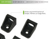 DV8 Offroad D-JP-181115-A Cargo Tie Down System Fits Wrangler (JK) Wrangler (JL)