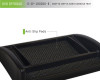 DV8 Offroad D-JP-180030-B Dash Console Tray Fits 07-10 Wrangler (JK)