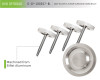 DV8 Offroad D-JP-180027-BL Door Surround Knobs Fits 07-18 Wrangler (JK)