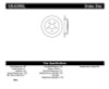 StopTech Drilled Sport Brake Rotors (Part# 128.62058L)