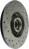 StopTech 128.33035L Sport Cross-Drilled Disc Brake Rotor