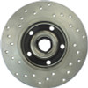 StopTech 128.33035L Sport Cross-Drilled Disc Brake Rotor