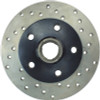 StopTech 128.33035L Sport Cross-Drilled Disc Brake Rotor