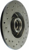 StopTech 128.33035L Sport Cross-Drilled Disc Brake Rotor