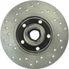 StopTech 128.33035L Sport Cross-Drilled Disc Brake Rotor