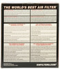 K&N Engineering (Air Filters - Universal Fit) KN Universal Air Filter - Part# RU-4250